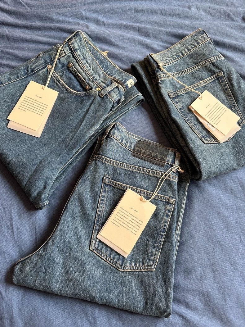 Our Legacy Our Legacy Denim Pants with Slash Details - dmc Size US 29 - 9 Thumbnail