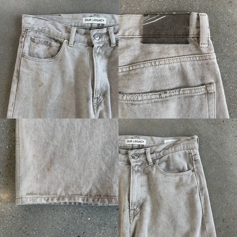 Our Legacy Vintage Dyed Splatter Denim Pants 32 - dmc Size US 32 / EU 48 - 4 Thumbnail