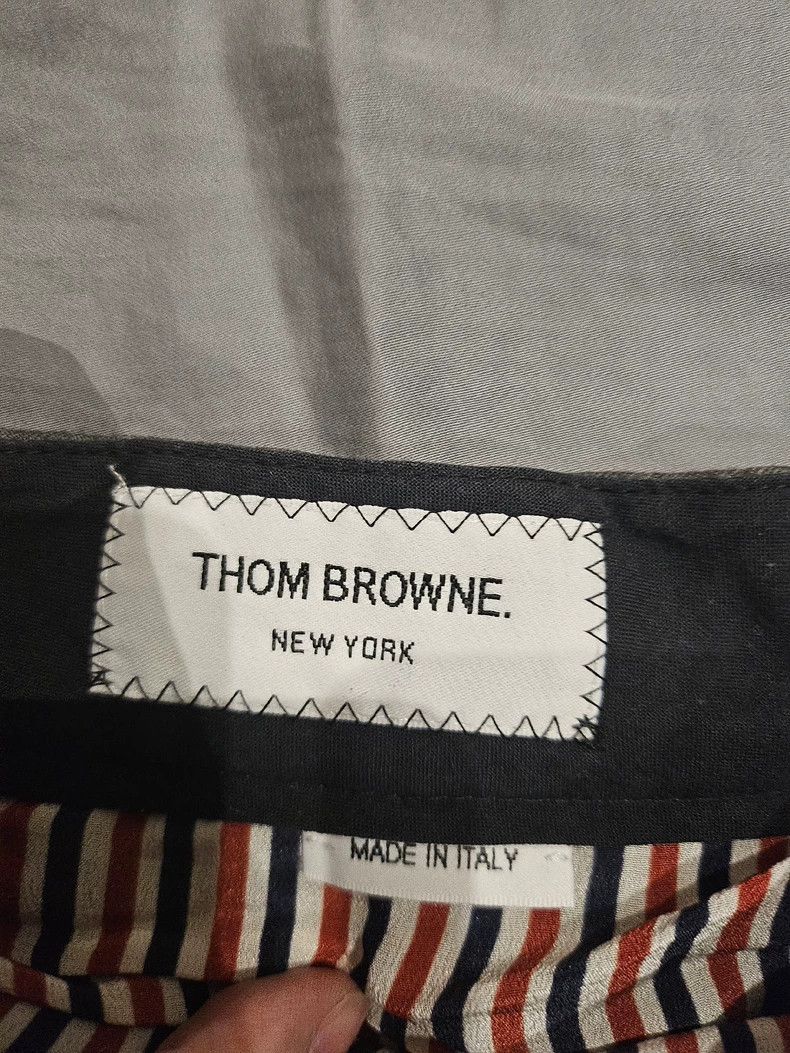 Thom Browne THOM BROWNE Gray Pleated Skirt - dmc Size US 36 / EU 52 - 2 Thumbnail