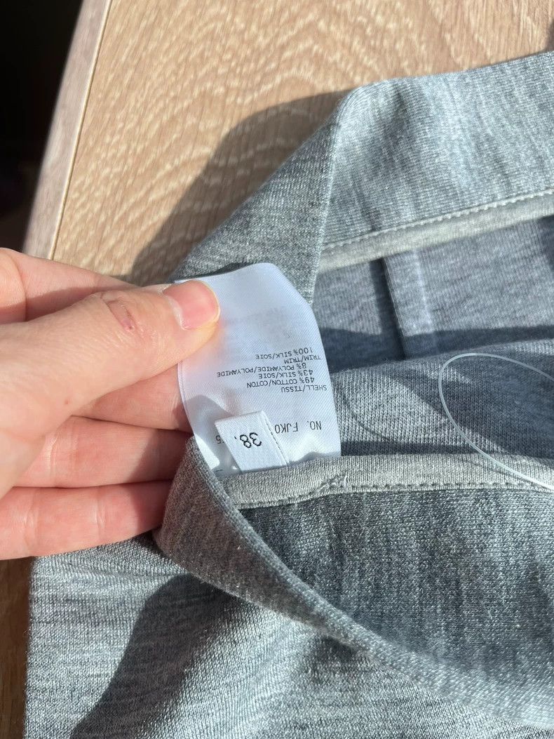Thom Browne THOM BROWNE Gray Skirt with Side Zipper - dmc Size US 38 / EU 54 - 4 Thumbnail