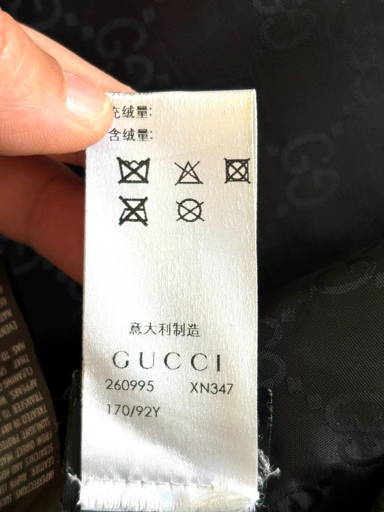 Gucci Gucci Women's Leather Jacket in Black - dmc Size M / US 6-8 / IT 42-44 - 5 Thumbnail