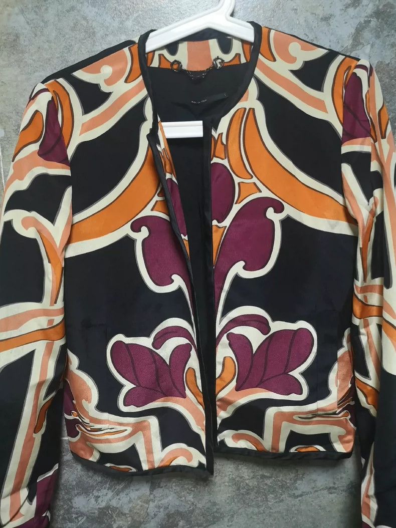 Gucci Gucci Women's Slim Fit Jacket Size 42 - dmc Size US L / EU 52-54 / 3 - 2 Thumbnail