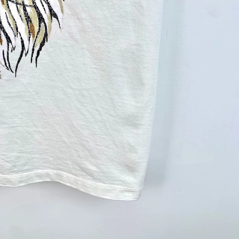 Gucci Gucci Tiger Print White Cotton T-Shirt - dmc Size US S / EU 44-46 / 1 - 5 Thumbnail