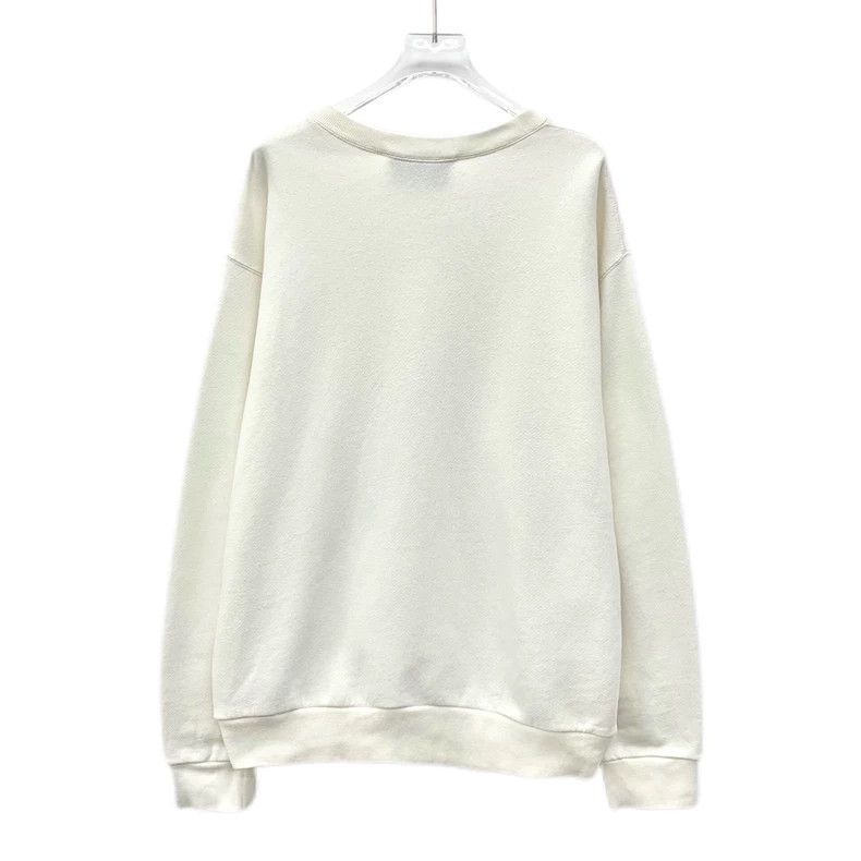 Gucci Gucci White Logo Print Long Sleeve Sweatshirt - dmc Size US S / EU 44-46 / 1 - 2 Thumbnail