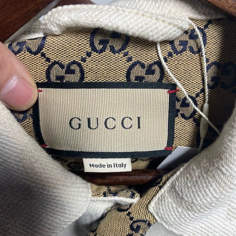 Gucci Gucci Denim Jacket with Full Print Design - dmc Size US XXL / EU 58 / 5 - 3 Thumbnail