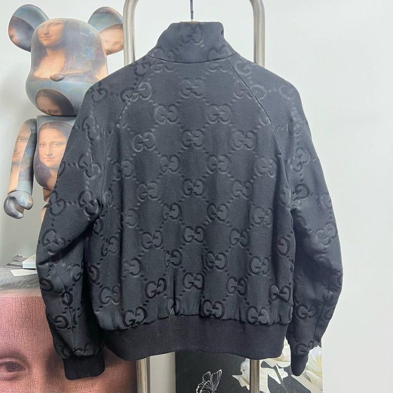 Gucci Gucci Black Full Print Jacket Coat - dmc Size US M / EU 48-50 / 2 - 2 Thumbnail
