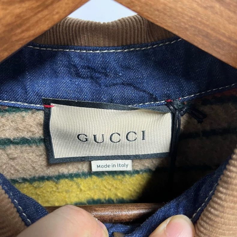 Gucci Gucci Denim Cotton Jacket M0533 Size 36 - dmc Size US M / EU 48-50 / 2 - 3 Thumbnail