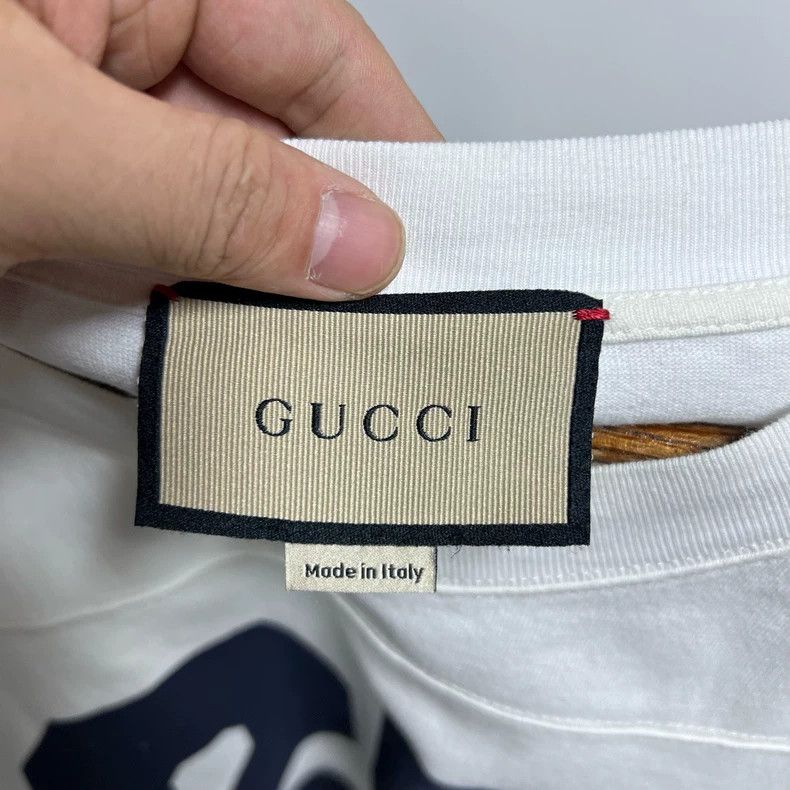 Gucci Gucci Logo Short Sleeve T-Shirt - dmc Size US M / EU 48-50 / 2 - 3 Thumbnail