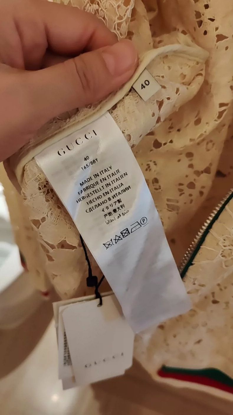 Gucci New Cream Lace Jacket from Gucci - dmc Size US M / EU 48-50 / 2 - 4 Thumbnail