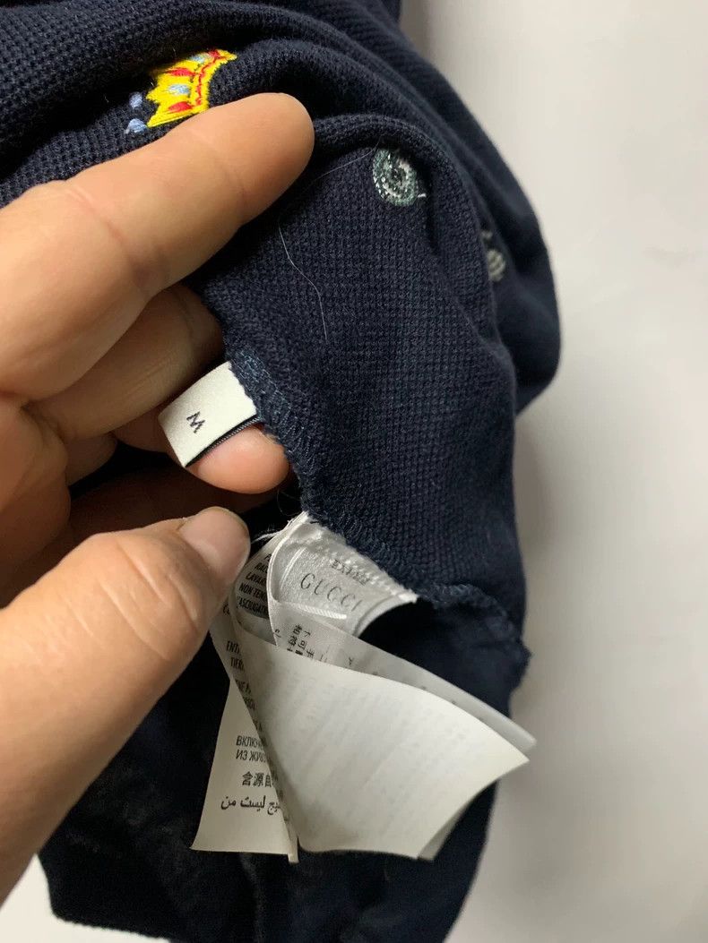 Gucci Gucci Embroidered Short Sleeve Polo Shirt - dmc Size US M / EU 48-50 / 2 - 4 Thumbnail