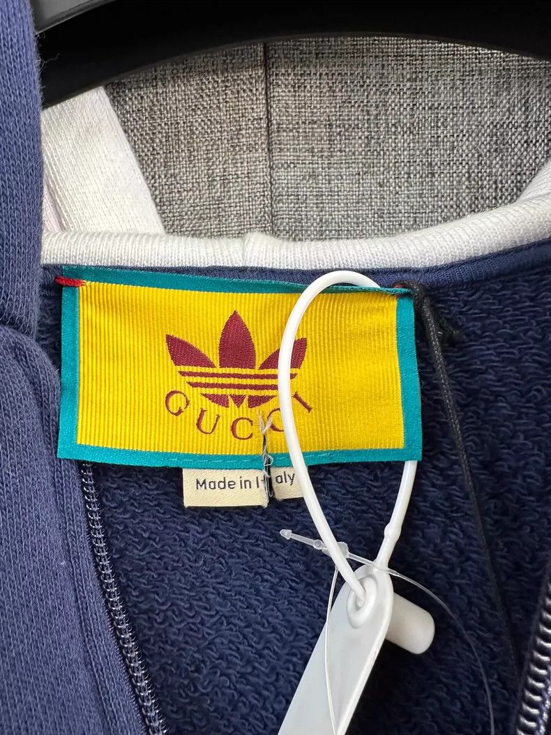 Gucci Gucci Adidas Color Block Hoodie - dmc Size US S / EU 44-46 / 1 - 3 Thumbnail