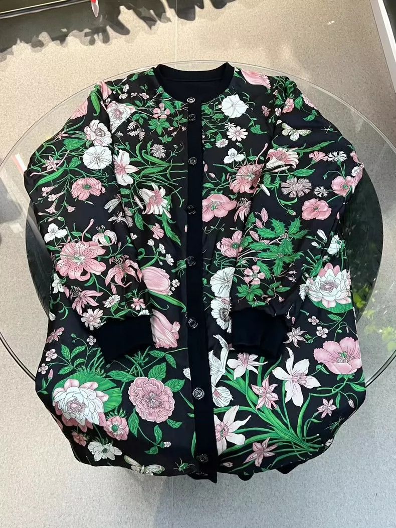 Gucci Gucci Long Baseball Jacket Coat - dmc Size US XXS / EU 40 - 6 Thumbnail