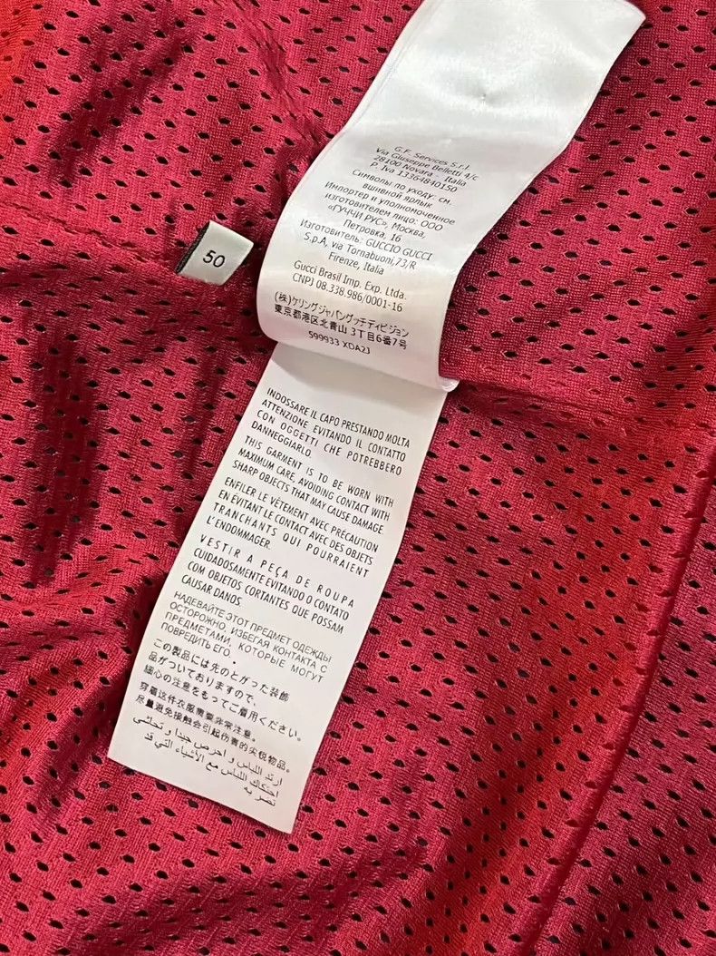 Gucci Gucci Red Blue Color Block Windbreaker Jacket - dmc Size US XXL / EU 58 / 5 - 8 Thumbnail