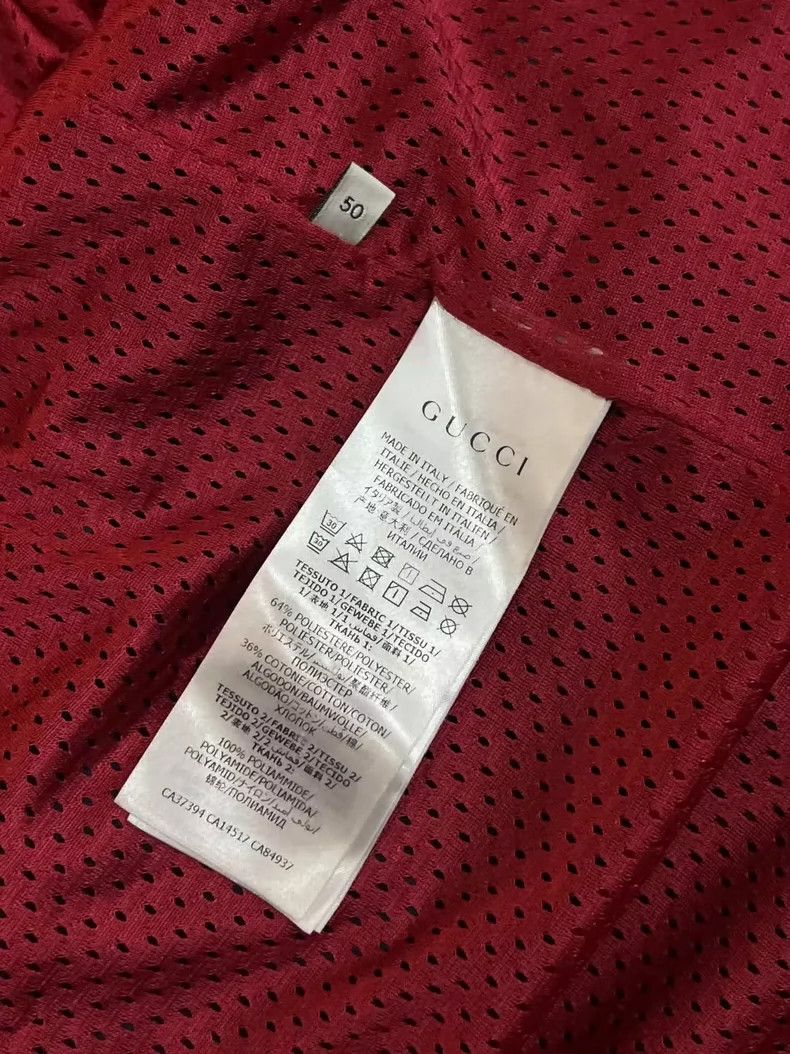Gucci Gucci Red Blue Color Block Windbreaker Jacket - dmc Size US XXL / EU 58 / 5 - 7 Thumbnail