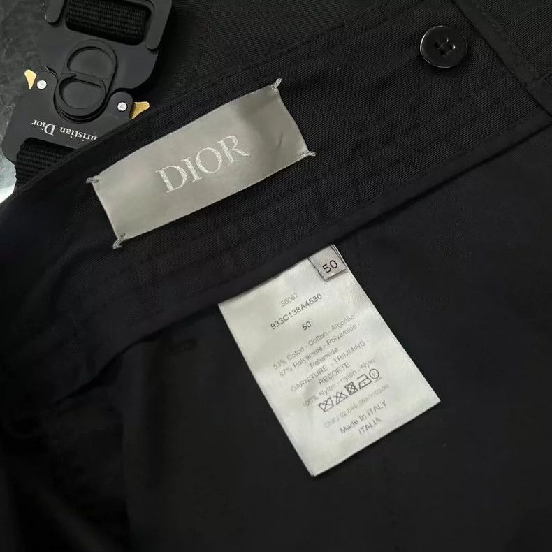 Alyx Dior X Alyx Black Cargo Pants - dmc Size US 31 - 9 Thumbnail
