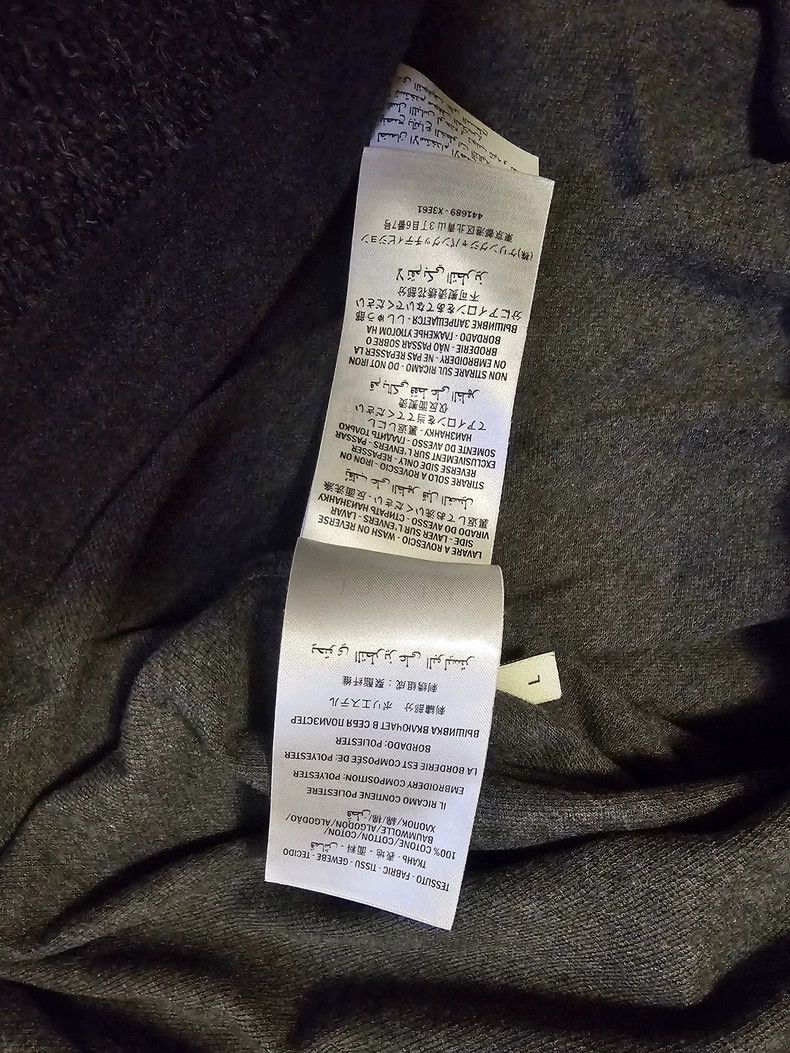 Gucci Gucci Gray Polo Shirt for Men and Women - dmc Size US L / EU 52-54 / 3 - 6 Thumbnail