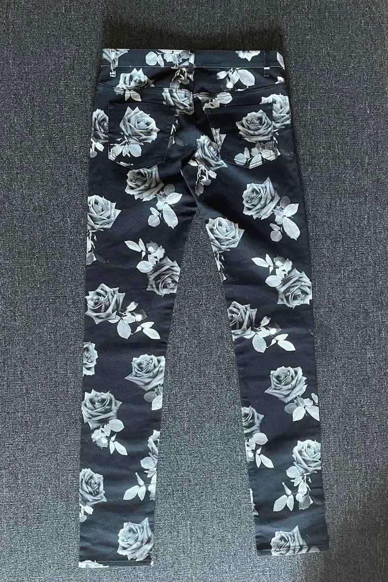 Dior Dior Floral Denim Jeans with Stretch - dmc Size US 34 / EU 50 - 5 Thumbnail