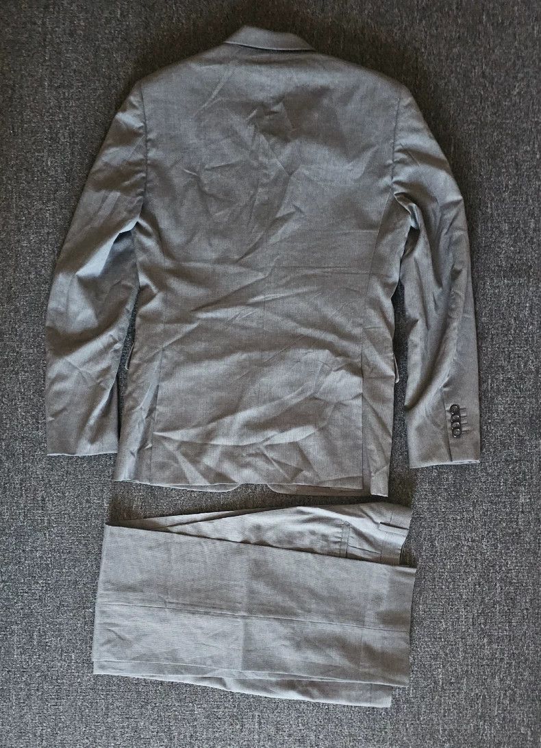 Prada Gray Wool Suit Set by Prada - dmc Size US M / EU 48-50 / 2 - 3 Thumbnail