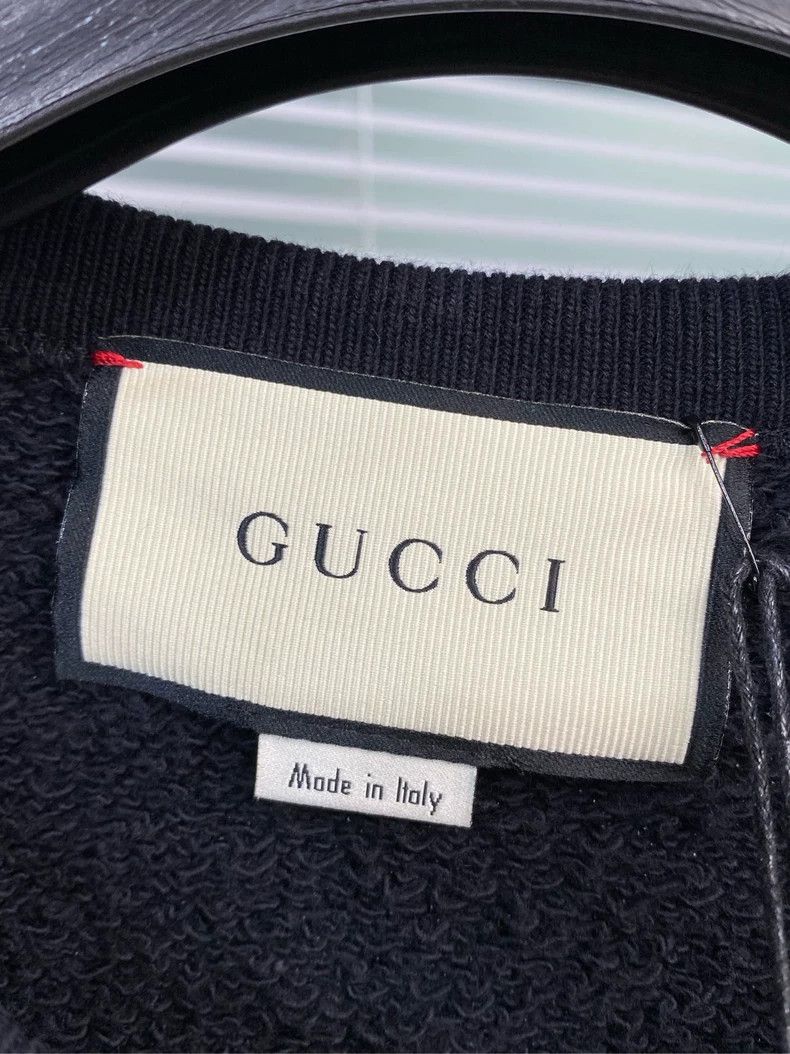 Gucci Gucci Black Sweatshirt with Double G Logo - dmc Size US M / EU 48-50 / 2 - 3 Thumbnail
