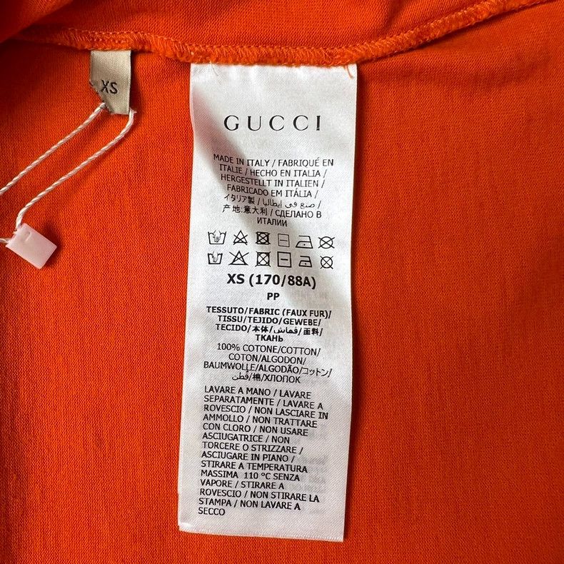 Gucci Gucci Orange Long Sleeve Sweatshirt Size XS - dmc Size US XS / EU 42 / 0 - 5 Thumbnail