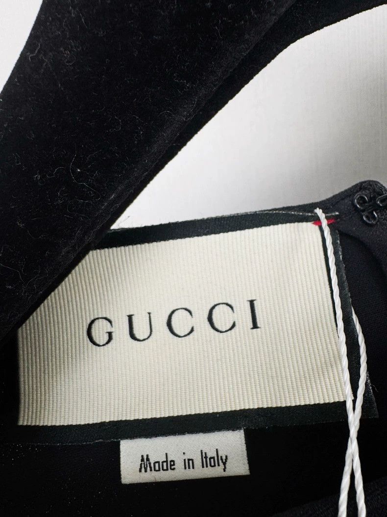 Gucci Gucci Dress Size 42 with Stripes - dmc Size US 31 - 2 Thumbnail