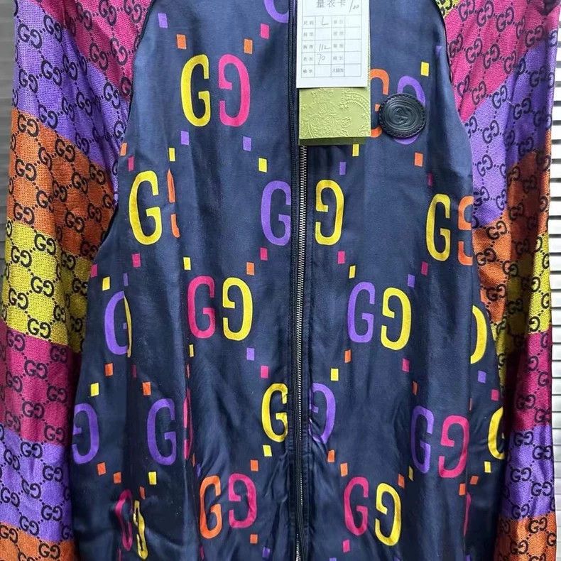 Gucci Gucci Colorful Logo Hooded Jacket - dmc Size US L / EU 52-54 / 3 - 3 Thumbnail
