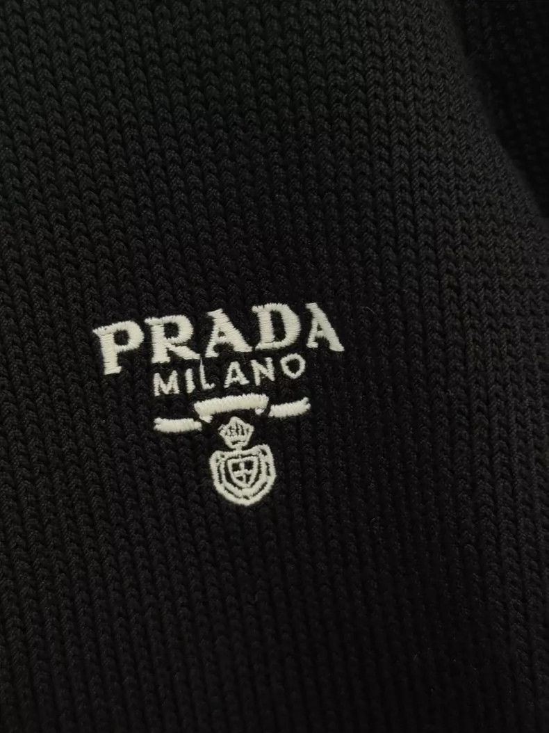 Prada Prada Knit Cardigan With White Trim - dmc Size US M / EU 48-50 / 2 - 3 Thumbnail