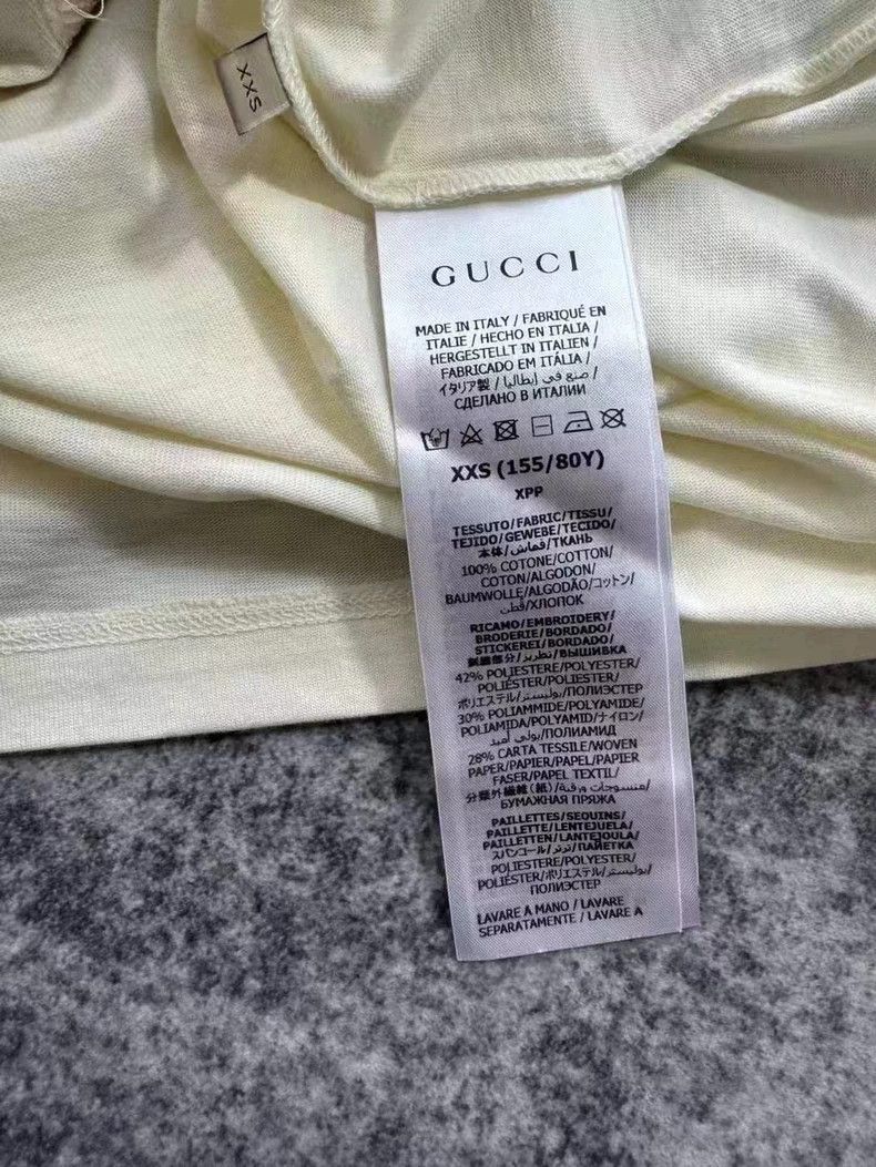 Gucci Gucci Cherry Sequin Embroidered Short Sleeve Shirt - dmc Size US XXS / EU 40 - 6 Thumbnail
