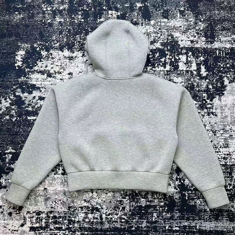 Gucci Gucci Logo Embroidered Hoodie in Gray - dmc Size US XXS / EU 40 - 2 Thumbnail
