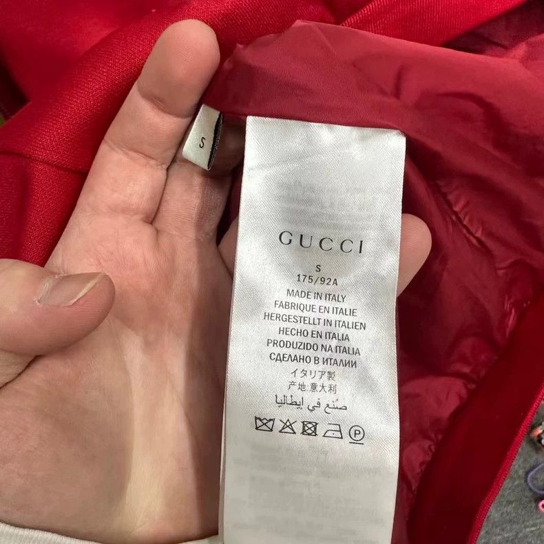 Gucci Gucci Red Snake Print Zip Jacket Size S - dmc Size US S / EU 44-46 / 1 - 4 Thumbnail