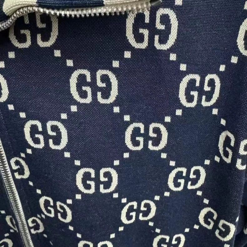 Gucci Gucci Blue Red GG Printed Jacket - dmc Size US M / EU 48-50 / 2 - 3 Thumbnail