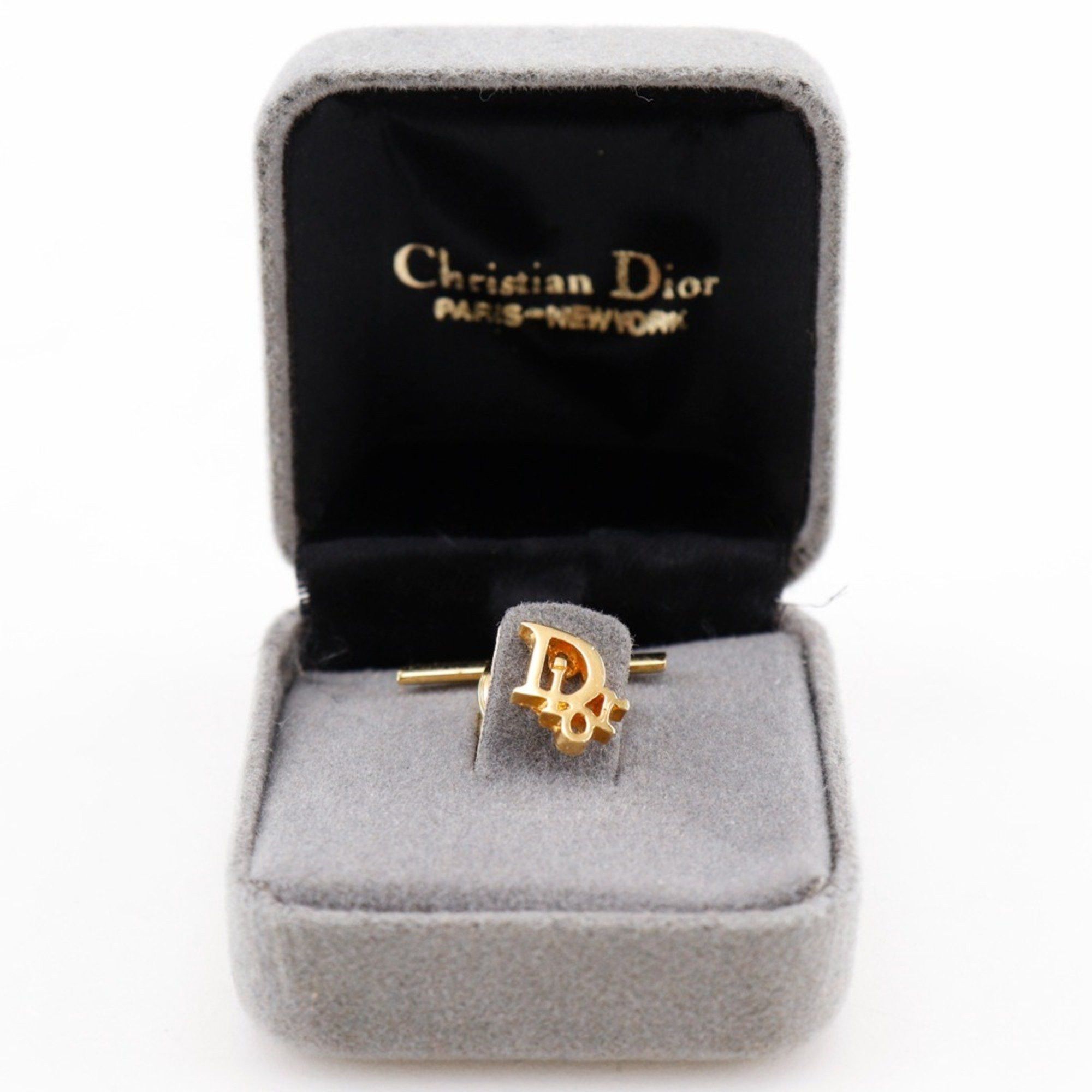 Dior Christian Dior Tie Tack, Pin, Pin Brooch, Gold Plated, Tuck, Men's Size ONE SIZE - 5 Thumbnail