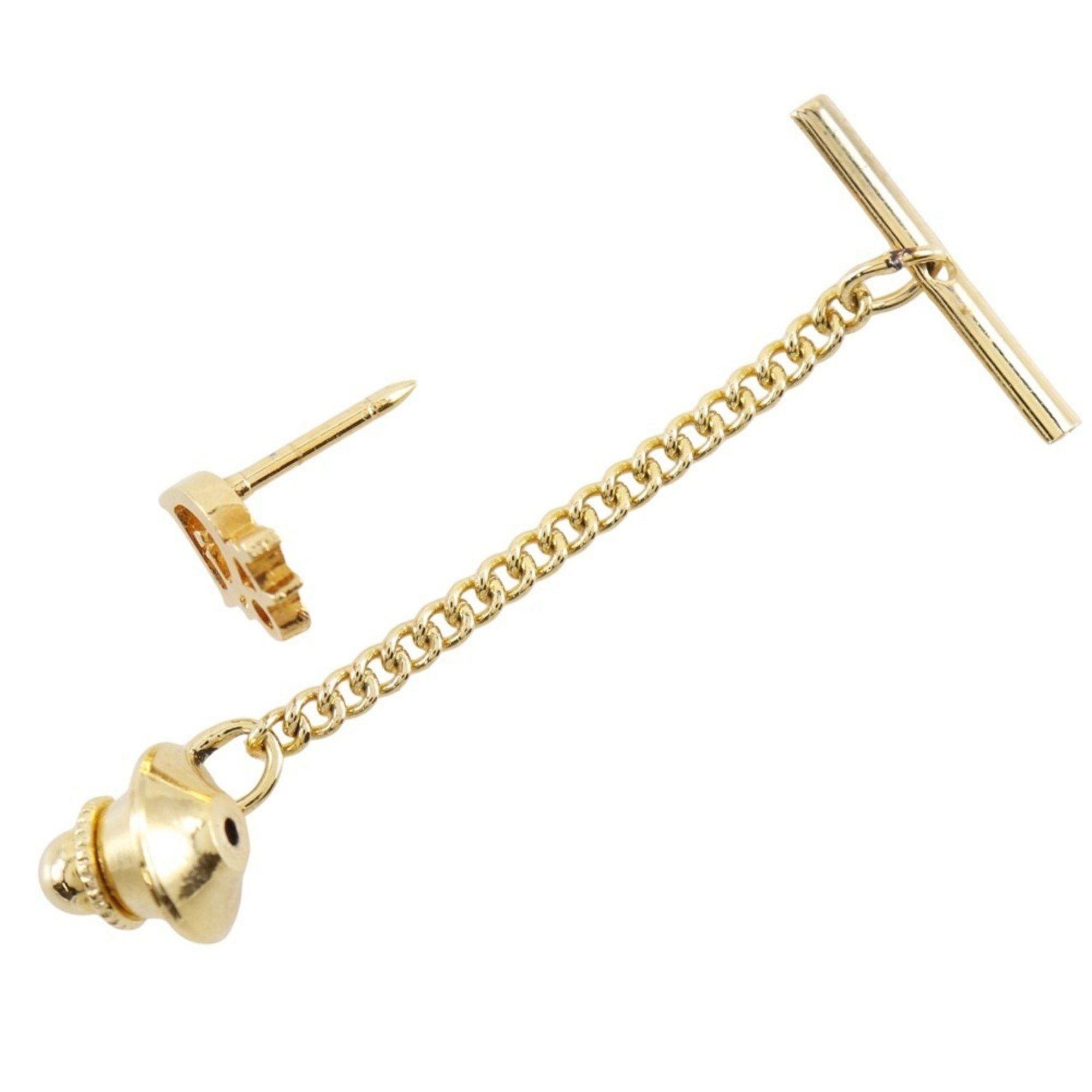 Dior Christian Dior Tie Tack, Pin, Pin Brooch, Gold Plated, Tuck, Men's Size ONE SIZE - 2 Thumbnail