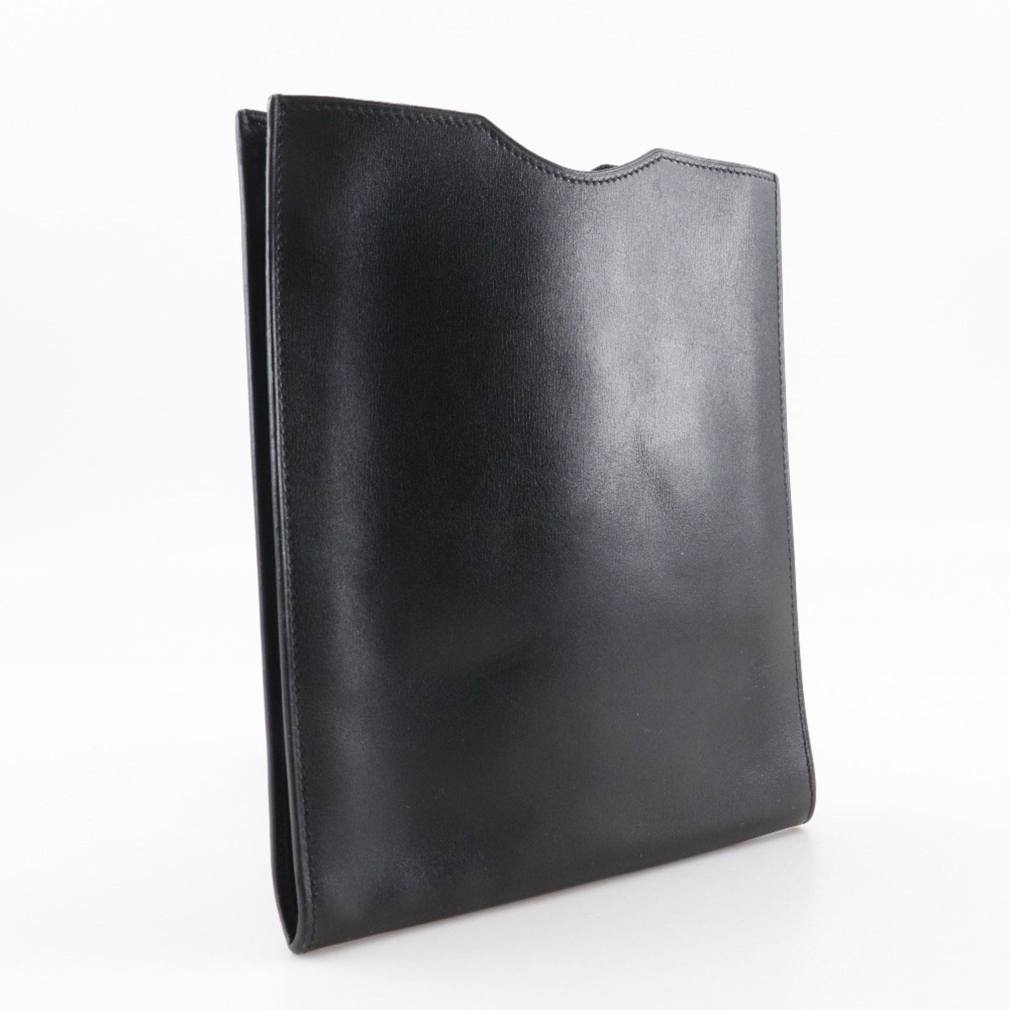Hermes Hermes Onimetu Shoulder Bag Calf Black Unisex Size ONE SIZE - 3 Thumbnail