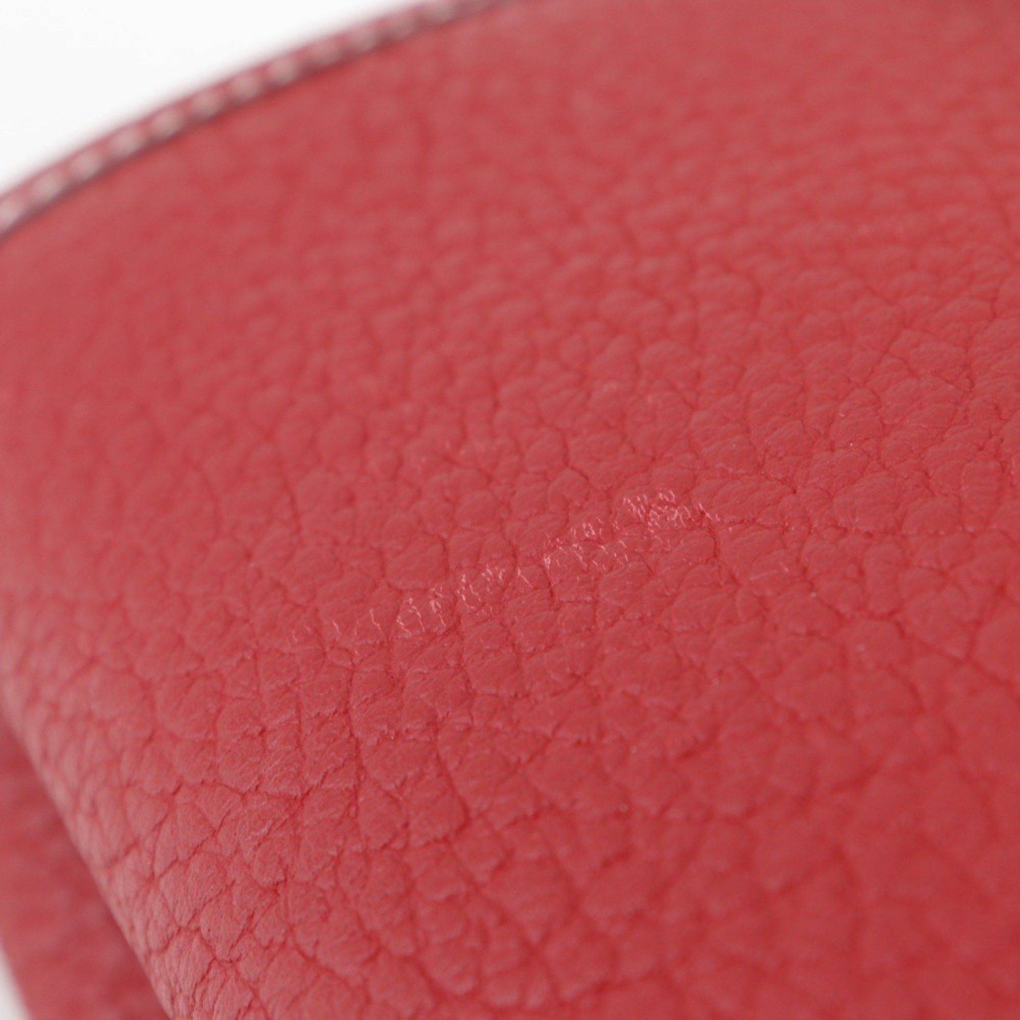 Hermes Hermes Garden PM Tote Bag Negonda 2012 Red □P Snap Button Party Ladies Size ONE SIZE - 10 Thumbnail