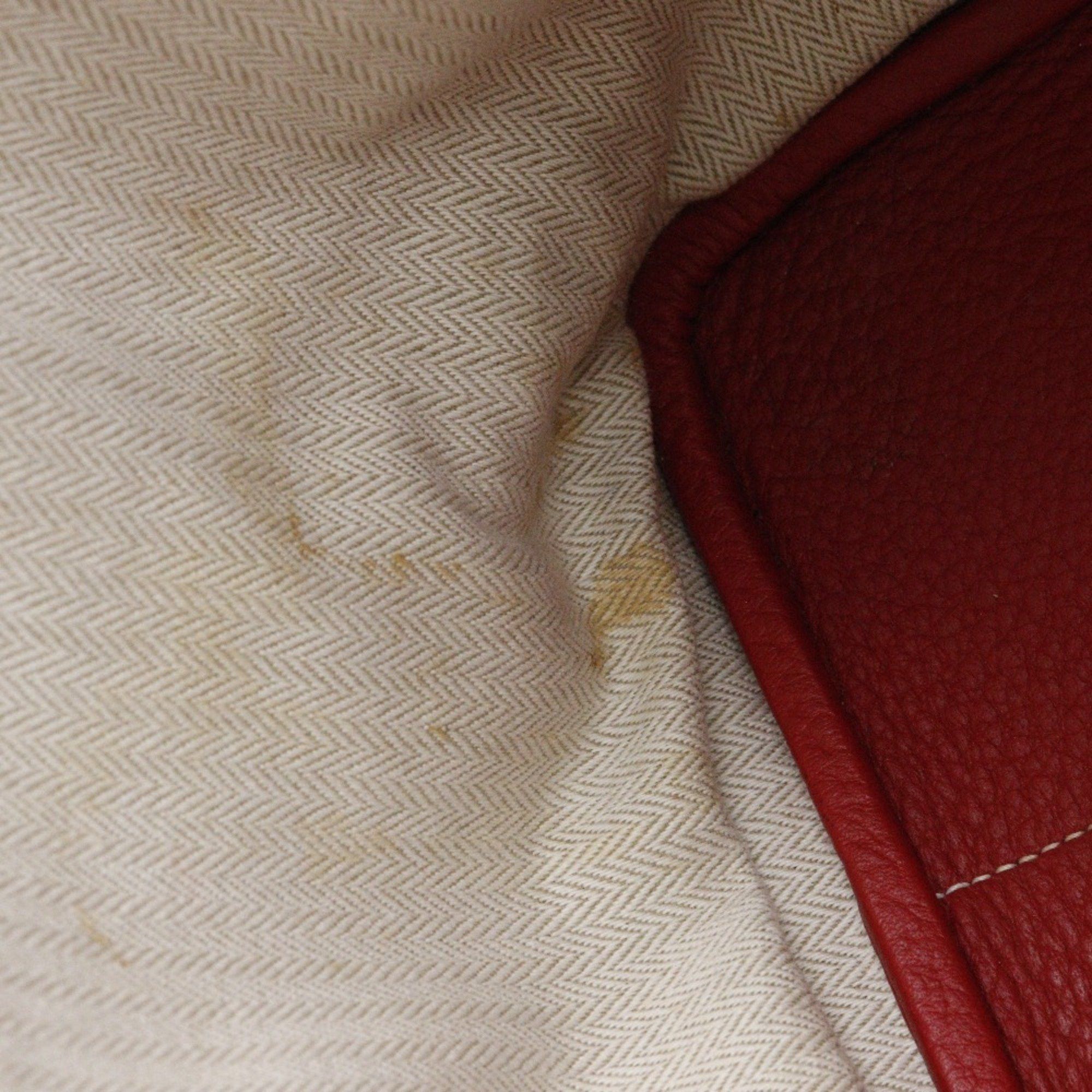 Hermes Hermes Garden PM Tote Bag Negonda 2012 Red □P Snap Button Party Ladies Size ONE SIZE - 11 Thumbnail