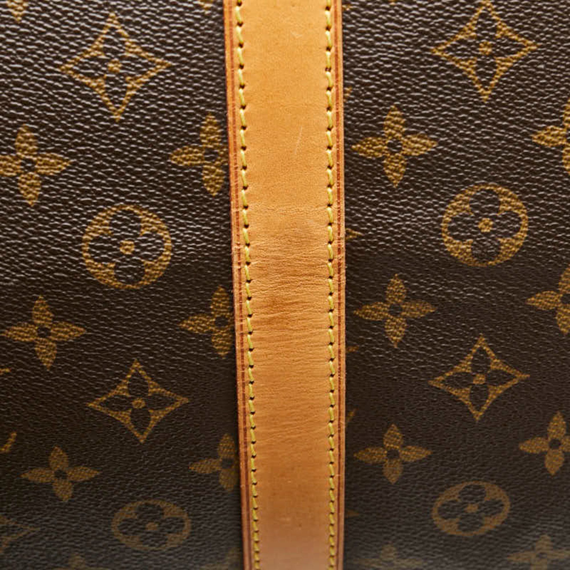 Louis Vuitton Louis Vuitton Monogram Keepall 60 Boston Bag Travel M41422 Brown PVC Leather Women's LOUIS VUITTON Size ONE SIZE - 8 Thumbnail