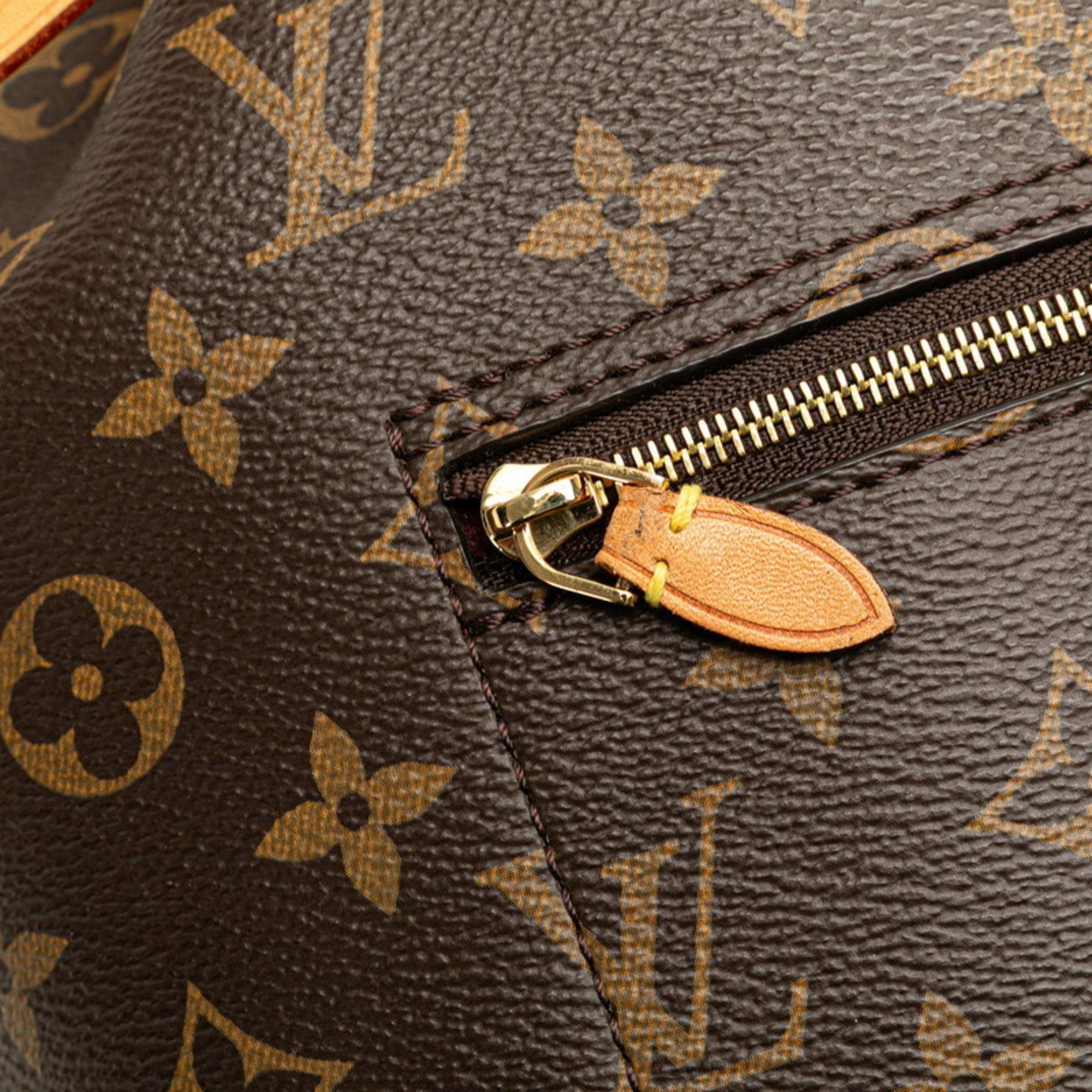 Louis Vuitton Louis Vuitton Monogram Montsouris Backpack M43431 Brown PVC Leather Women's LOUIS VUITTON Size ONE SIZE - 4 Thumbnail