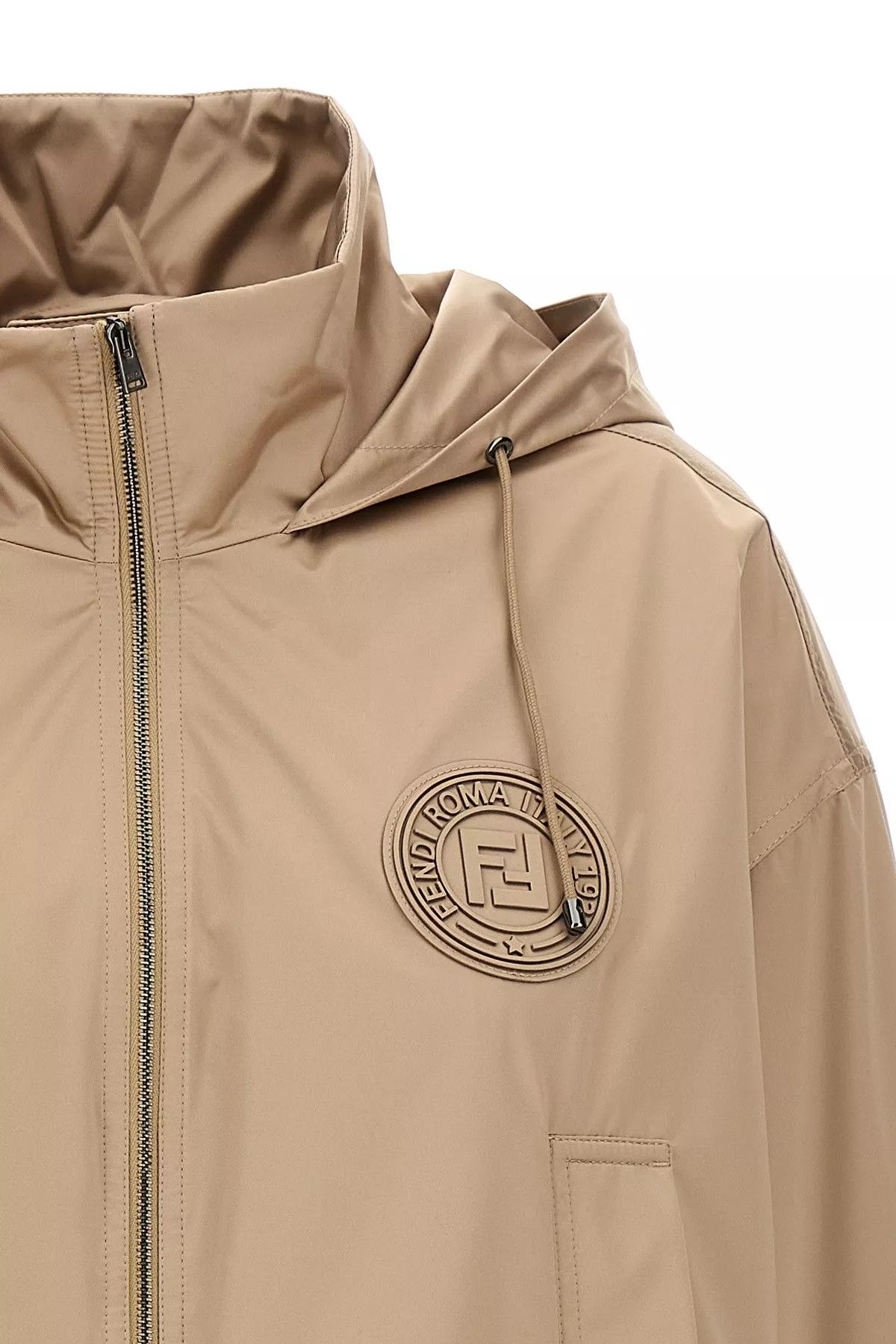 Fendi 'Fendi Stamp 1925' anorak Size XS / US 0-2 / IT 36-38 - 4 Thumbnail
