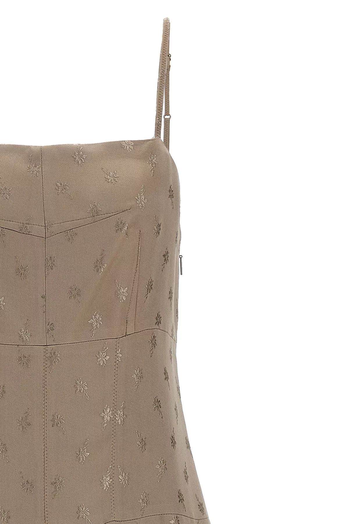Fendi Satin midi dress Size M / US 6-8 / IT 42-44 - 3 Thumbnail