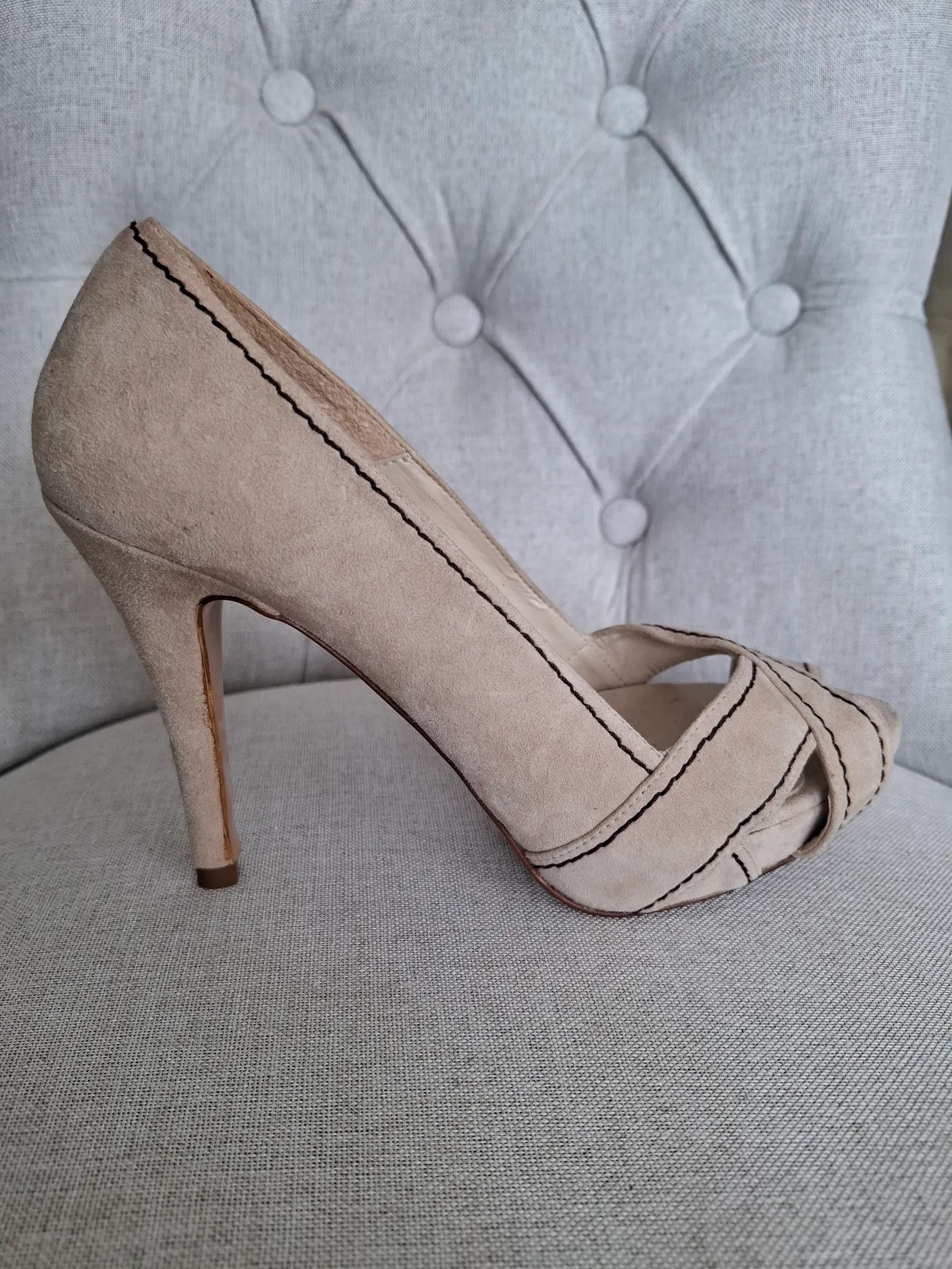 Zara Zara Woman Heels Size US 7 / IT 37 - 2 Thumbnail