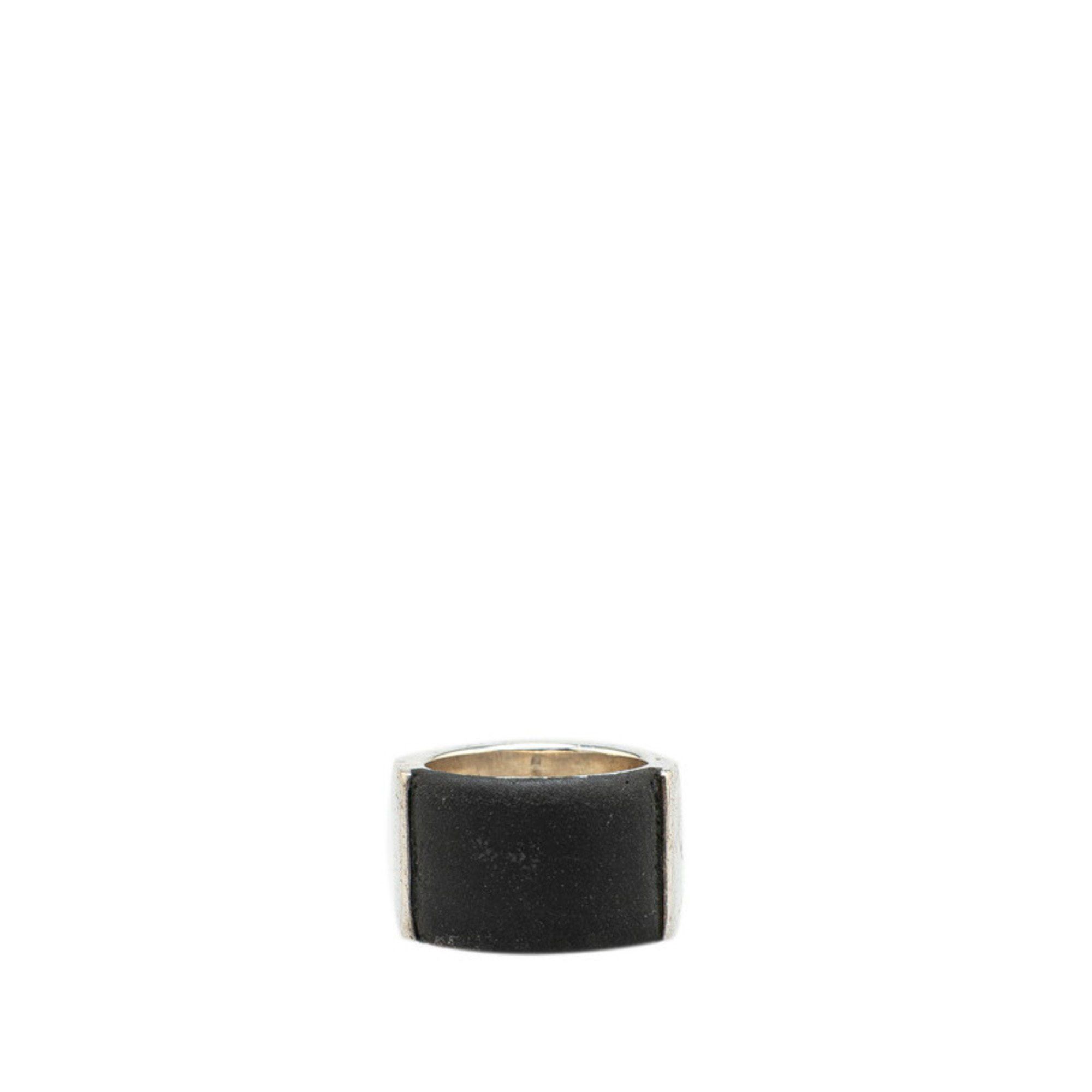 Gucci Gucci Ring SV925 Silver Rubber Women's GUCCI Size ONE SIZE - 3 Thumbnail
