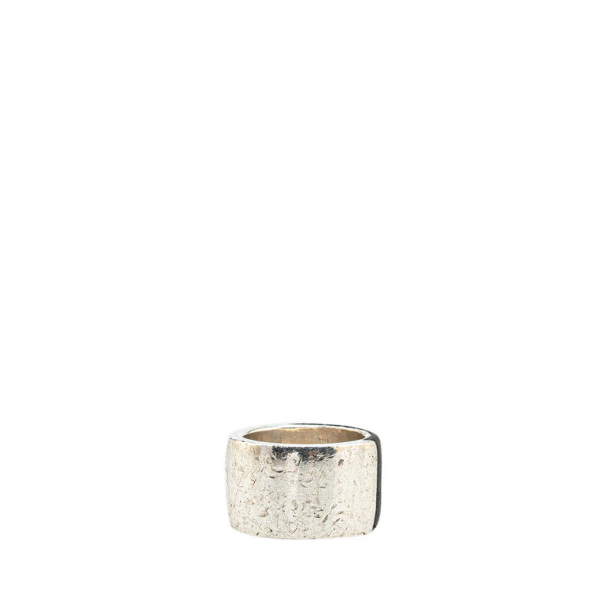 Gucci Gucci Ring SV925 Silver Rubber Women's GUCCI Size ONE SIZE - 2 Thumbnail