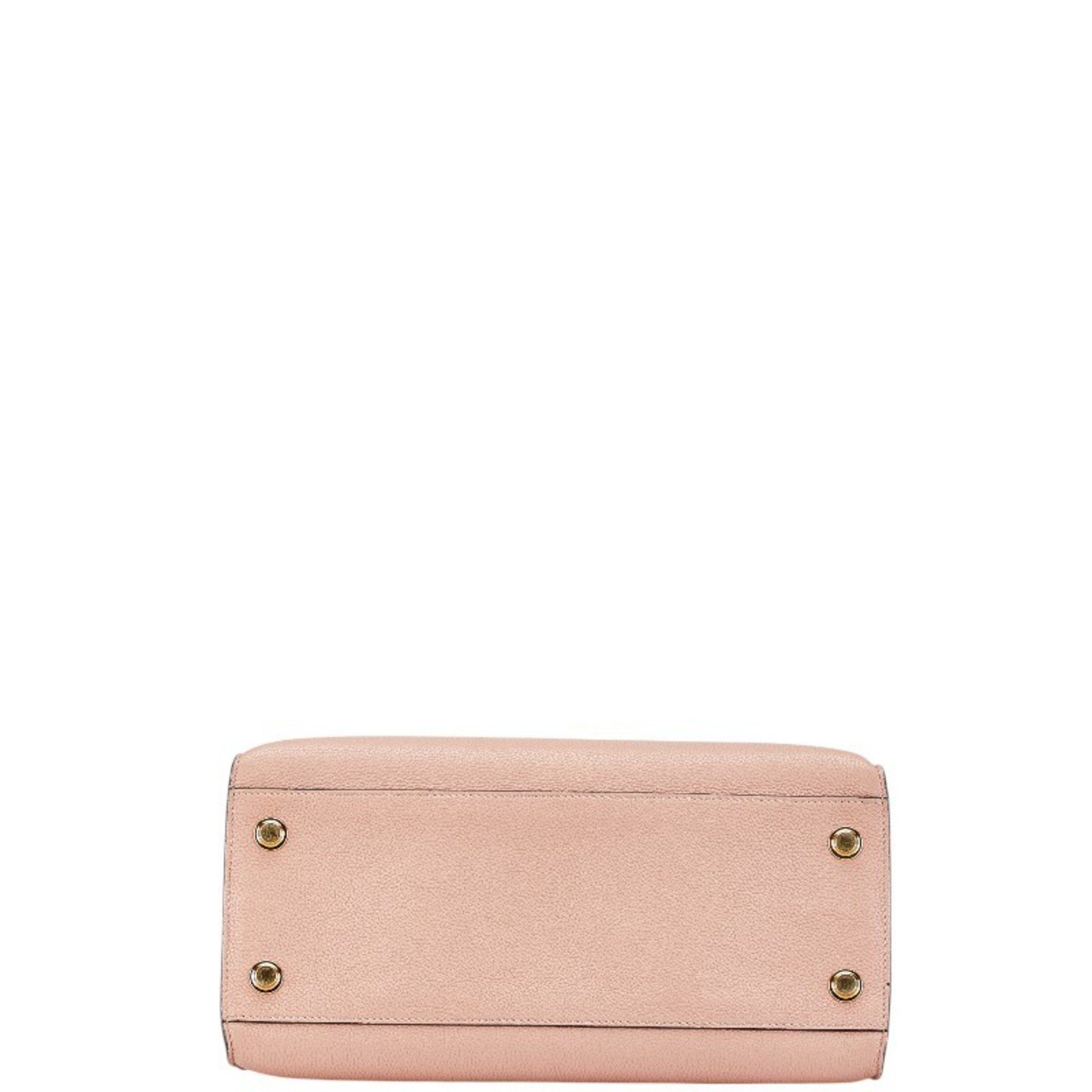 Louis Vuitton Louis Vuitton City Steamer MM Handbag Shoulder Bag M51036 Vanille Beige Noir Leather Women's LOUIS VUITTON Size ONE SIZE - 3 Thumbnail