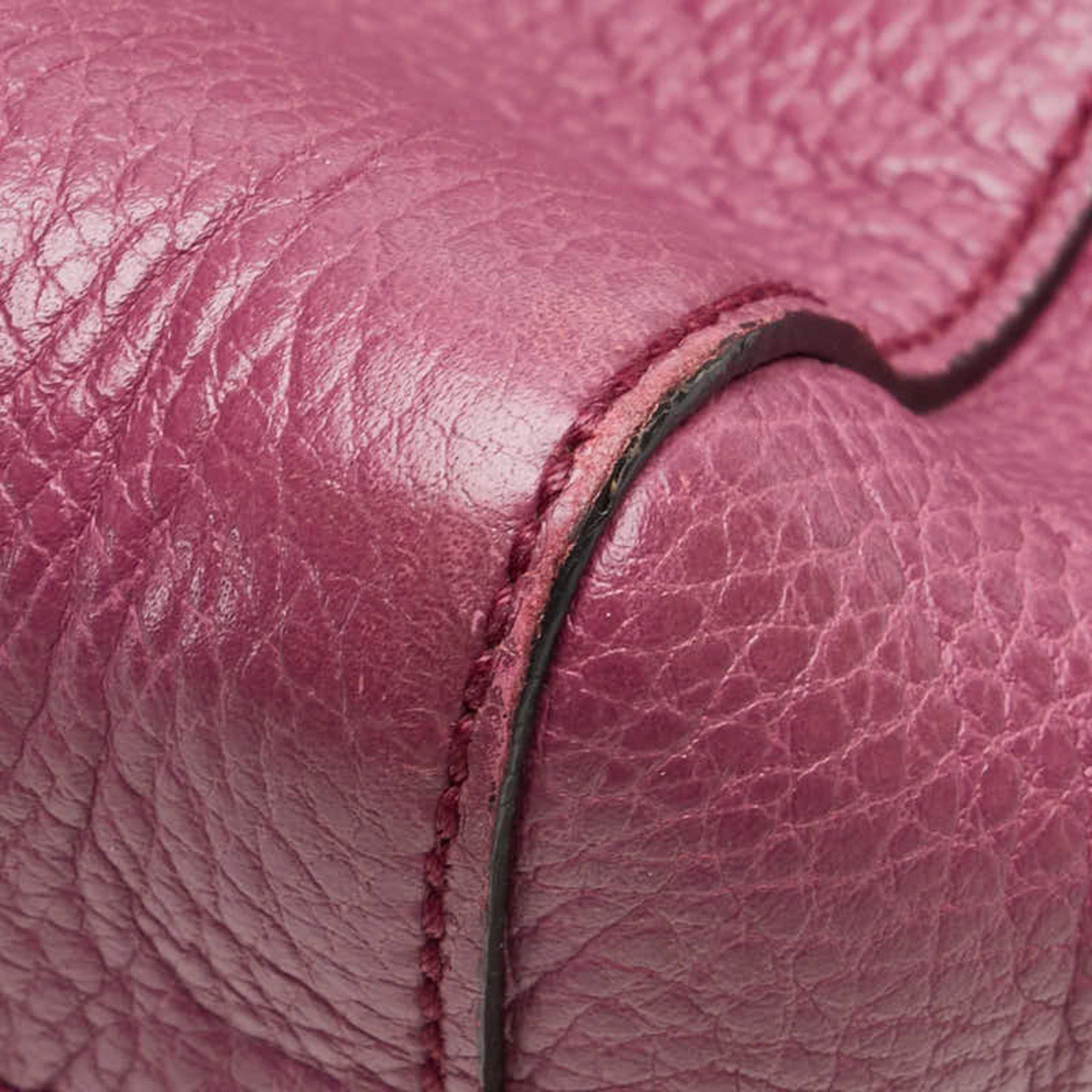 Gucci GUCCI Handbag Shoulder Bag Purple Leather Women's Size ONE SIZE - 4 Thumbnail