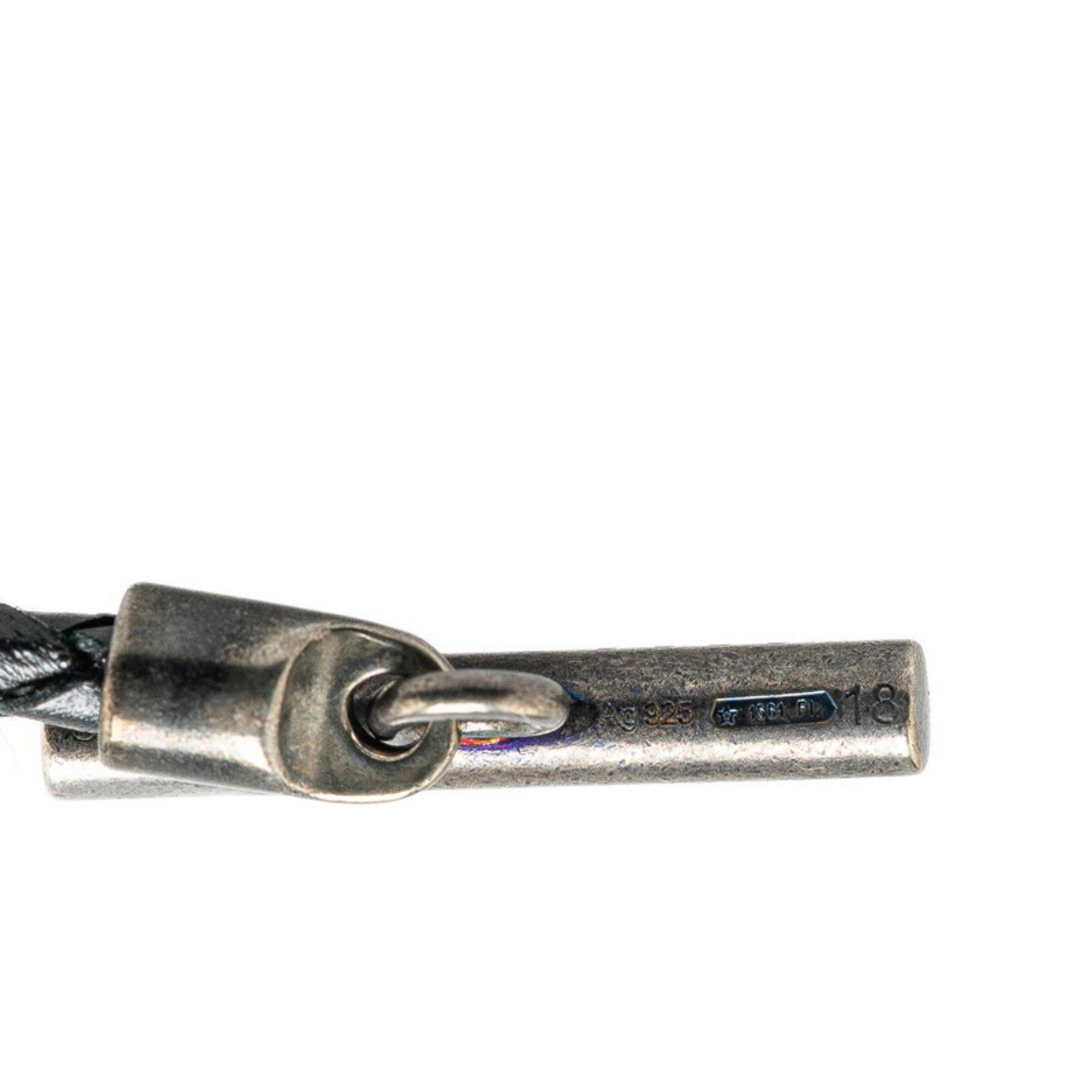 Gucci Gucci Horsebit Choker #18 Black Leather SV925 Silver Women's GUCCI Size ONE SIZE - 5 Thumbnail