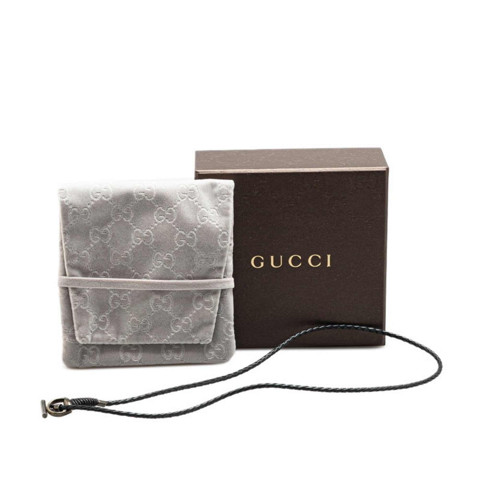 Gucci Gucci Horsebit Choker #18 Black Leather SV925 Silver Women's GUCCI Size ONE SIZE - 6 Thumbnail
