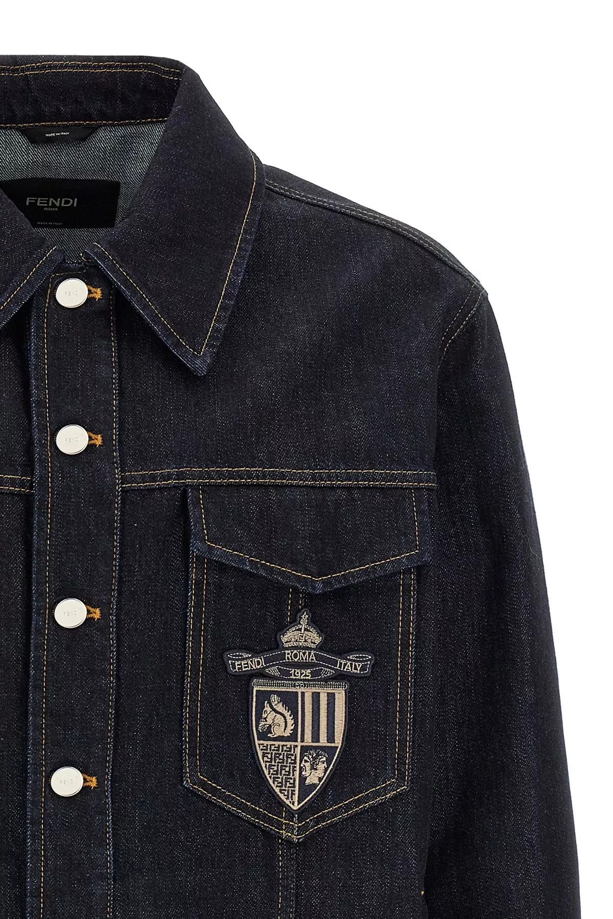 Fendi Fendi Crest jacket Size US XL / EU 56 / 4 - 4 Thumbnail