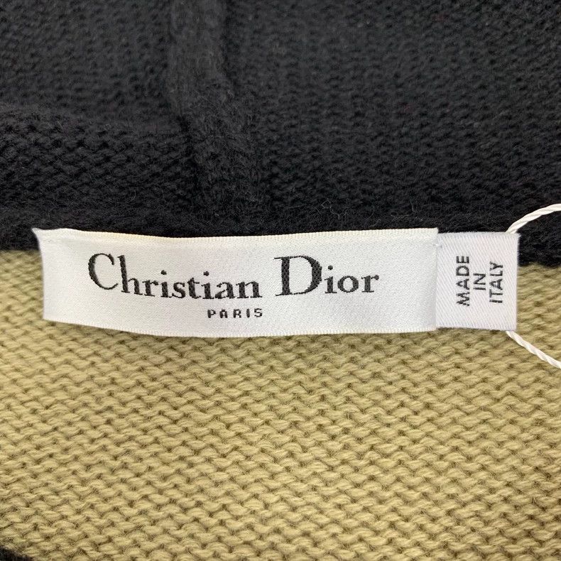 Dior Christian Dior Color Block Knit Hooded Top - dmc Size US M / EU 48-50 / 2 - 5 Thumbnail