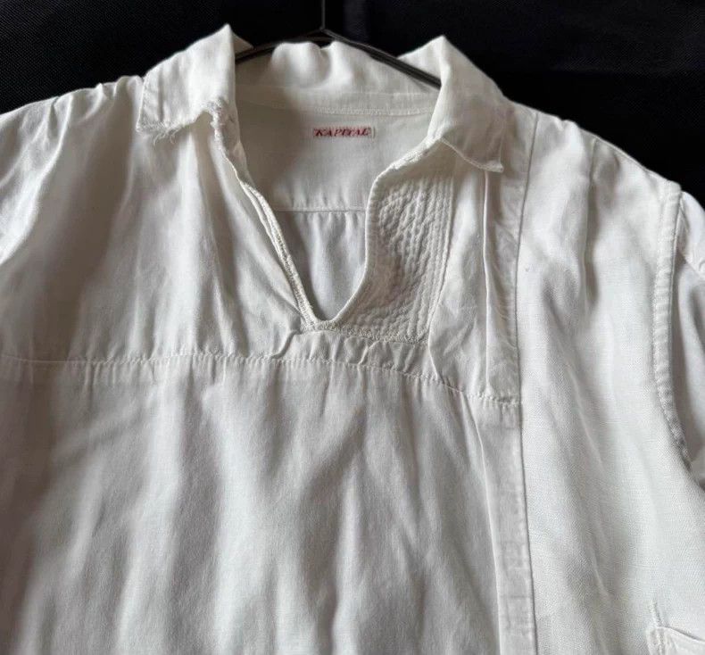 Kapital Kapital Patchwork Big Pocket Top - dmc Size US XXS / EU 40 - 5 Thumbnail